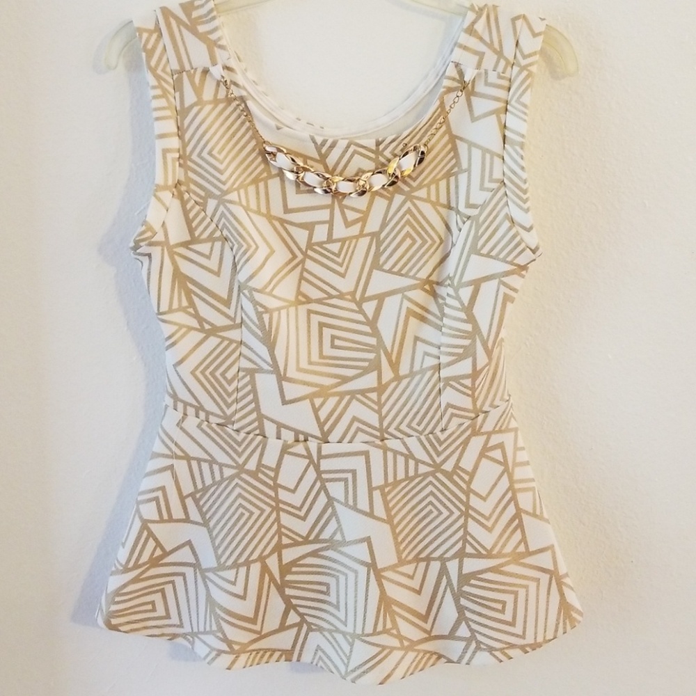 Women's peplum shirt